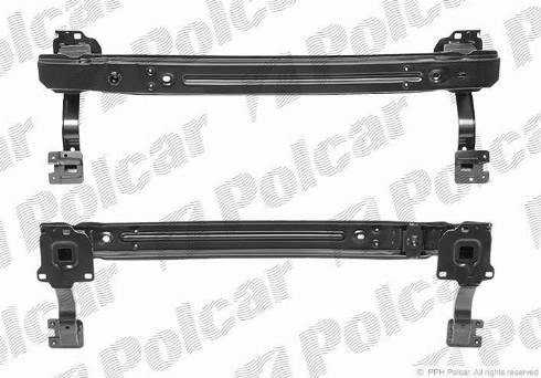 Polcar 231807-3 - Усилитель бампера autospares.lv