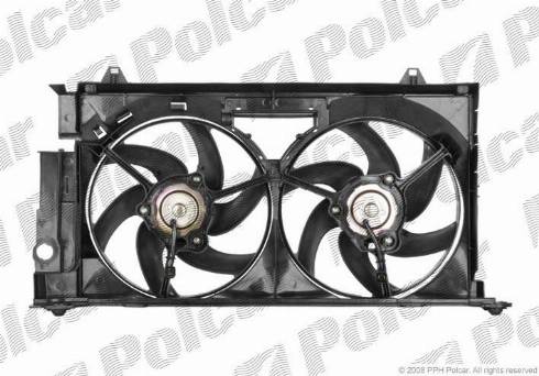 Polcar 232623W6 - Вентилятор, охлаждение двигателя autospares.lv