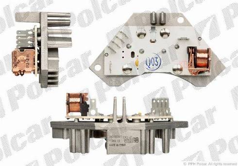 Polcar 2326KST2X - Блок управления, отопление / вентиляция autospares.lv