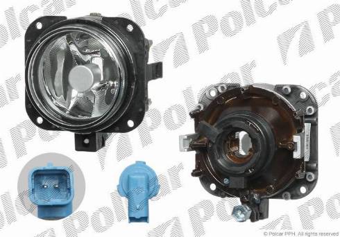 Polcar 2327291E - Противотуманная фара autospares.lv