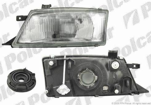 Polcar 7412100E - Основная фара autospares.lv