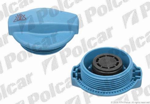 Polcar A2338 - Крышка, резервуар охлаждающей жидкости autospares.lv