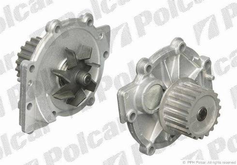 Polcar BPA10040 - Водяной насос autospares.lv