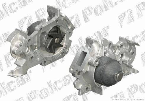 Polcar BPA10010 - Водяной насос autospares.lv