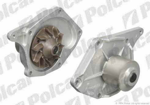 Polcar BPA10011 - Водяной насос autospares.lv