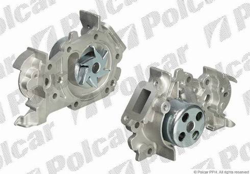 Polcar BPA10075 - Водяной насос autospares.lv