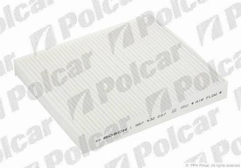 Polcar BS1987432057 - Фильтр воздуха в салоне autospares.lv