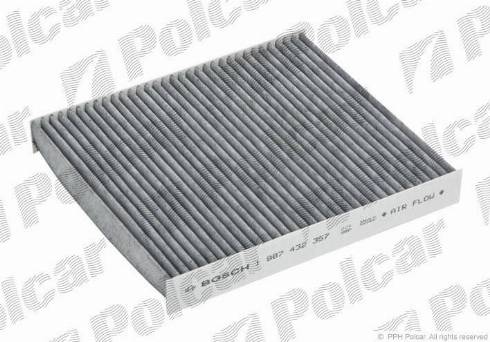 Polcar BS1987432357 - Фильтр воздуха в салоне autospares.lv