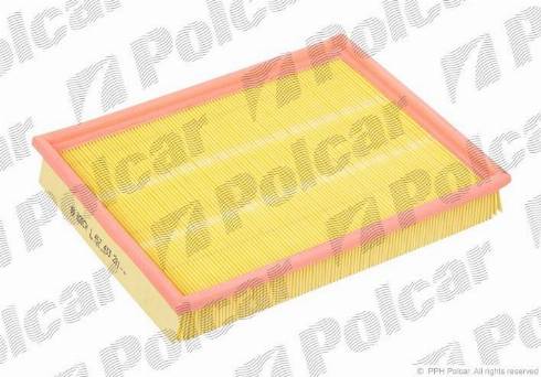 Polcar BS1457433281 - Воздушный фильтр, двигатель autospares.lv