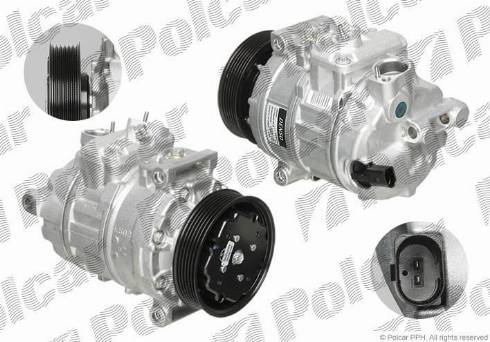 Polcar DCP32003 - Компрессор кондиционера autospares.lv