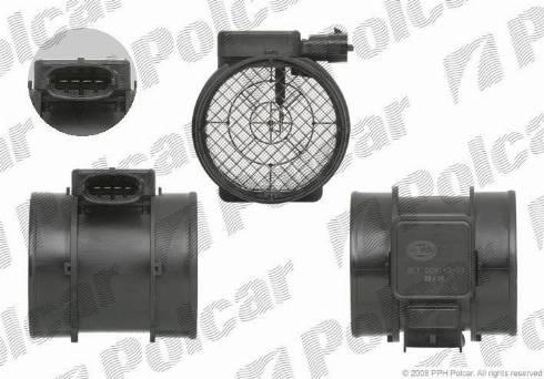 Polcar E02-0096 - Датчик потока, массы воздуха autospares.lv