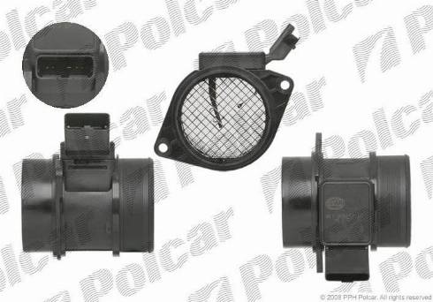 Polcar E02-0101 - Датчик потока, массы воздуха autospares.lv