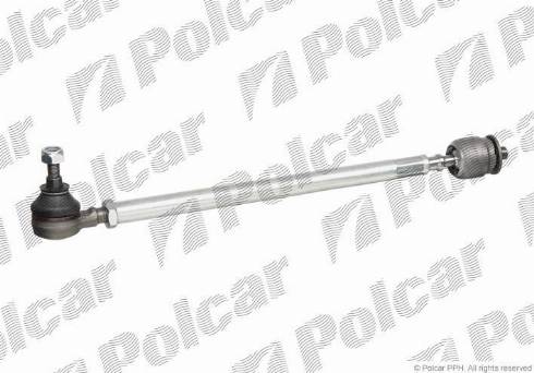 Polcar P-101214 - Наконечник рулевой тяги, шарнир autospares.lv