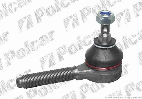 Polcar P-101 - Наконечник рулевой тяги, шарнир autospares.lv