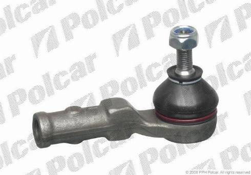 Polcar R-731 - Наконечник рулевой тяги, шарнир autospares.lv