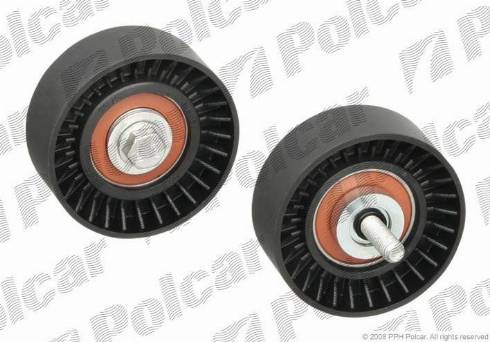 Polcar RC01-01 - Ролик, поликлиновый ремень autospares.lv