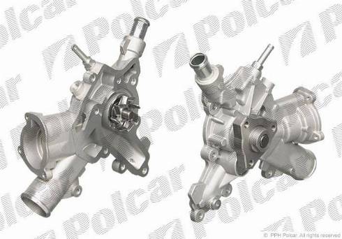 Polcar S10-062 - Водяной насос autospares.lv