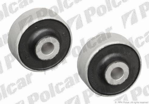 Polcar S2067012 - Сайлентблок, рычаг подвески колеса autospares.lv