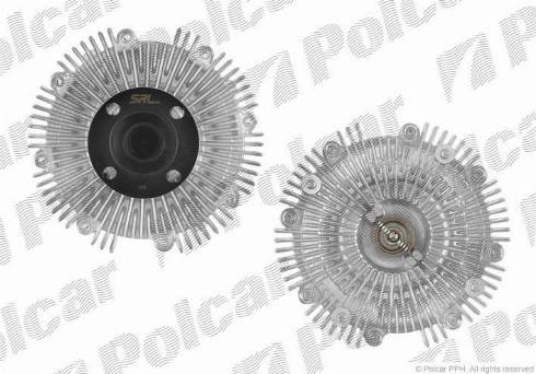 Polcar SV-5096S - Сцепление, вентилятор радиатора autospares.lv