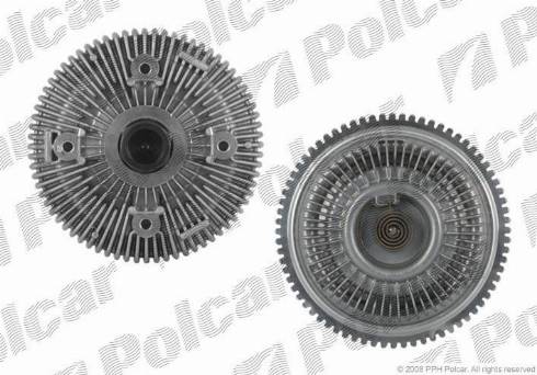 Polcar SV-5004S - Сцепление, вентилятор радиатора autospares.lv