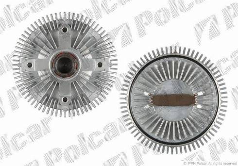 Polcar SV-5005S - Сцепление, вентилятор радиатора autospares.lv