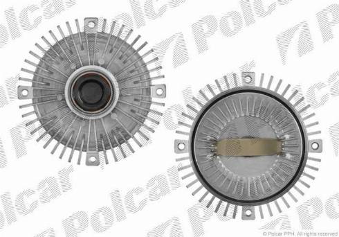 Polcar SV-5001S - Сцепление, вентилятор радиатора autospares.lv