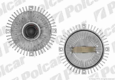 Polcar SV-5003S - Сцепление, вентилятор радиатора autospares.lv