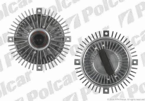 Polcar SV-5002S - Сцепление, вентилятор радиатора autospares.lv