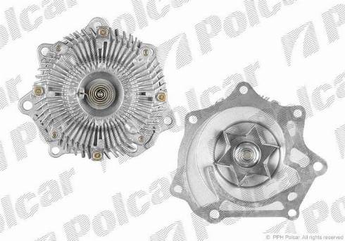 Polcar SV-6080S - Водяной насос autospares.lv