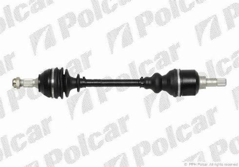 Polcar T39091 - Приводной вал autospares.lv