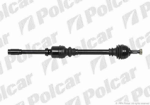 Polcar T39098 - Приводной вал autospares.lv