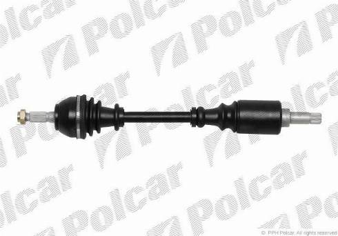 Polcar T29073 - Приводной вал autospares.lv