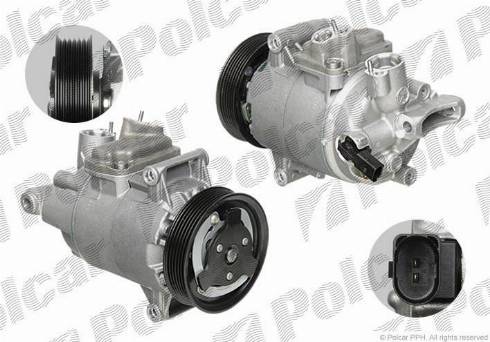 Polcar TSP0155465 - Компрессор кондиционера autospares.lv