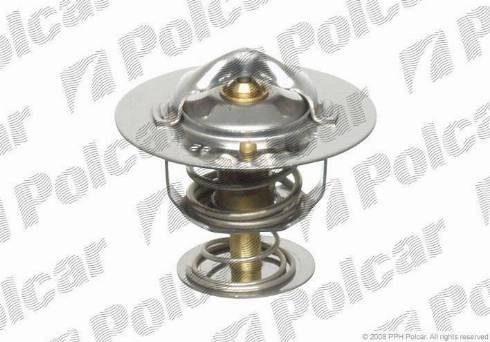 Polcar U54463K - Термостат охлаждающей жидкости / корпус autospares.lv