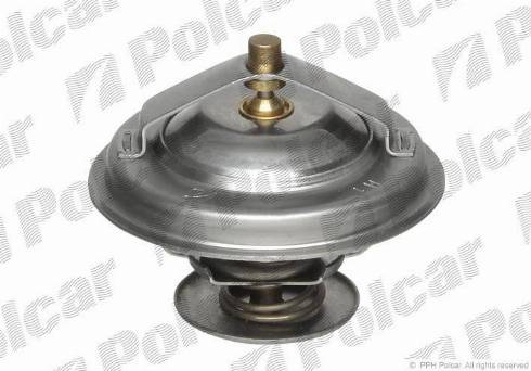 Polcar U6L015Q - Термостат охлаждающей жидкости / корпус autospares.lv