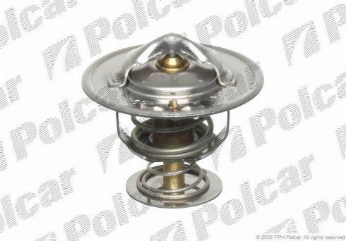 Polcar U24663R - Термостат охлаждающей жидкости / корпус autospares.lv