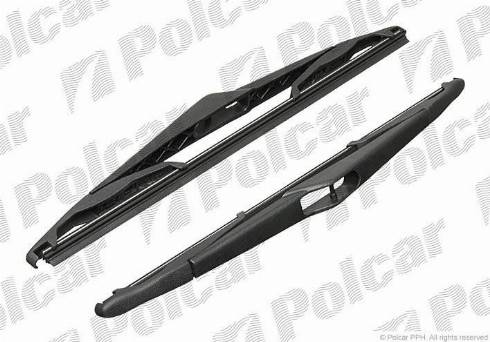 Polcar W1T077S - Щетка стеклоочистителя autospares.lv