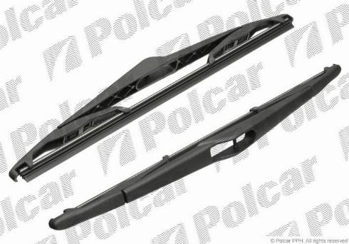 Polcar W1T102S - Щетка стеклоочистителя autospares.lv