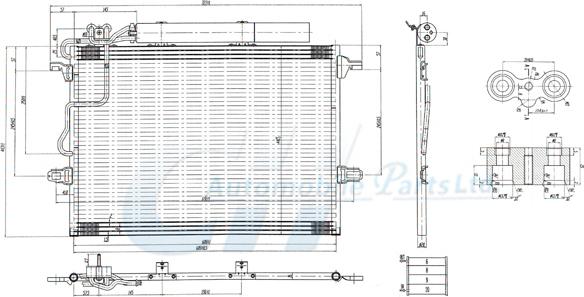 PowerMax 7110117 - Конденсатор кондиционера autospares.lv