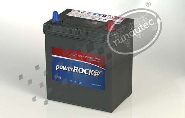 PowerROCK BAT040RDJ - Стартерная аккумуляторная батарея, АКБ autospares.lv