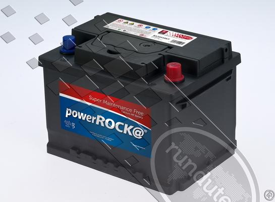PowerROCK BAT055RKT - Стартерная аккумуляторная батарея, АКБ autospares.lv