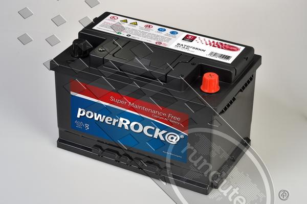 PowerROCK BAT075RKN - Стартерная аккумуляторная батарея, АКБ autospares.lv