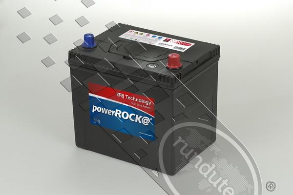 PowerROCK EFB065RCN - Стартерная аккумуляторная батарея, АКБ autospares.lv