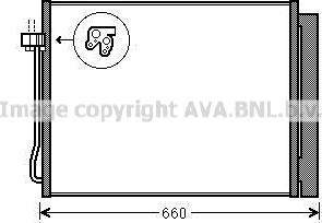 Prasco BWA5377D - Конденсатор кондиционера autospares.lv