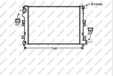 Prasco CI053R006 - Радиатор, охлаждение двигателя autospares.lv