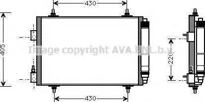 Prasco CN5192 - Конденсатор кондиционера autospares.lv