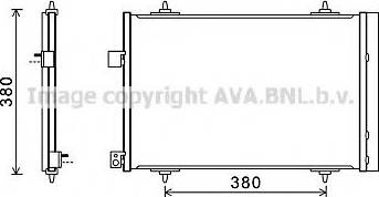 Prasco CN5274 - Конденсатор кондиционера autospares.lv