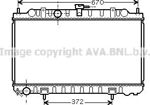 Prasco DN2245 - Радиатор, охлаждение двигателя autospares.lv