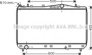 Prasco DW2052 - Радиатор, охлаждение двигателя autospares.lv