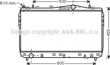 Prasco DW2073 - Радиатор, охлаждение двигателя autospares.lv